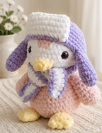 Penguin Crochet Plush, Customizable