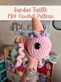 Crochet Sundae Turtle PDF Pattern