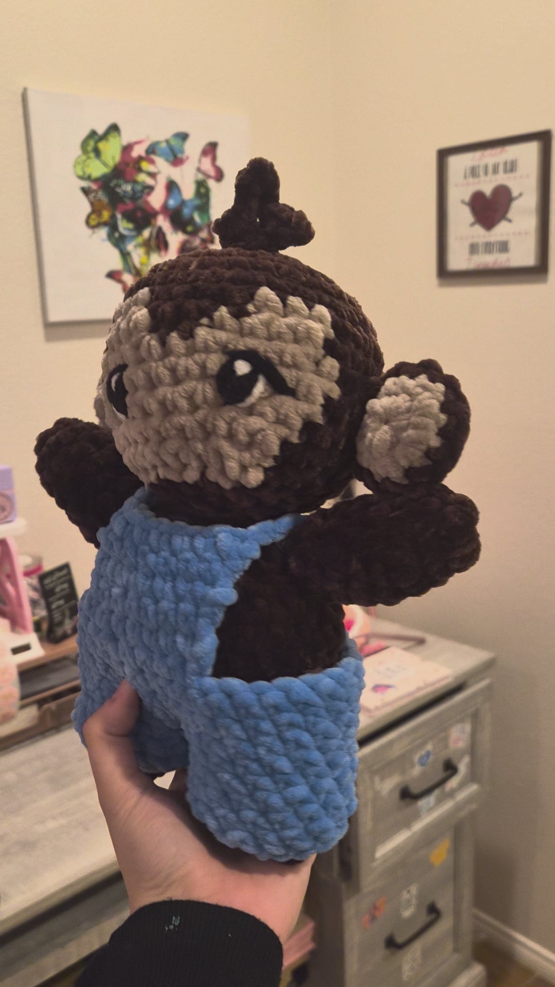 Baby Monkey Plushie