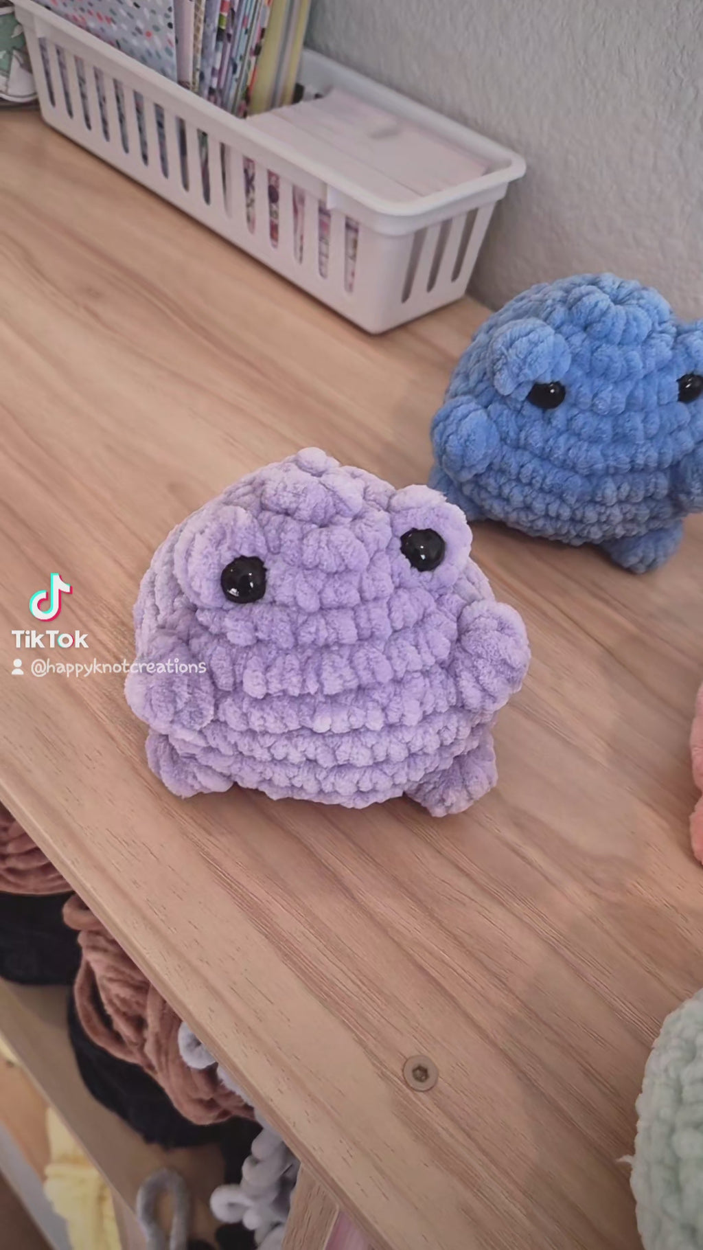 Frog Crochet Plush