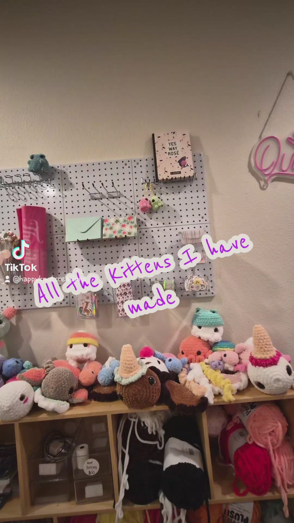 Crochet Kitten Plushie