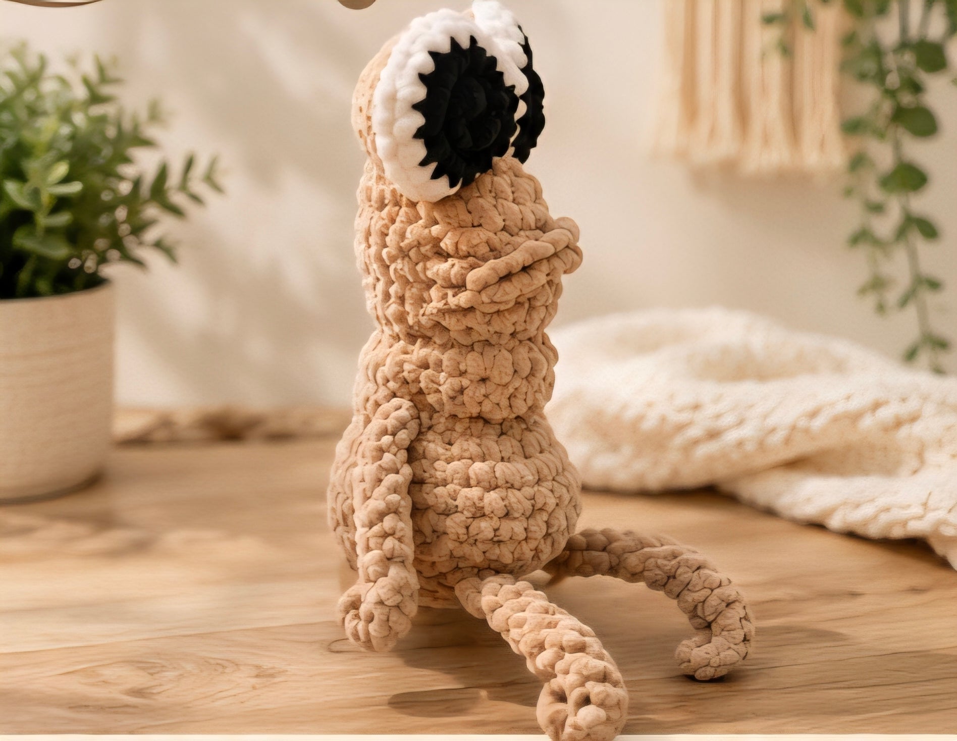Marcus The Worm Crochet Plush