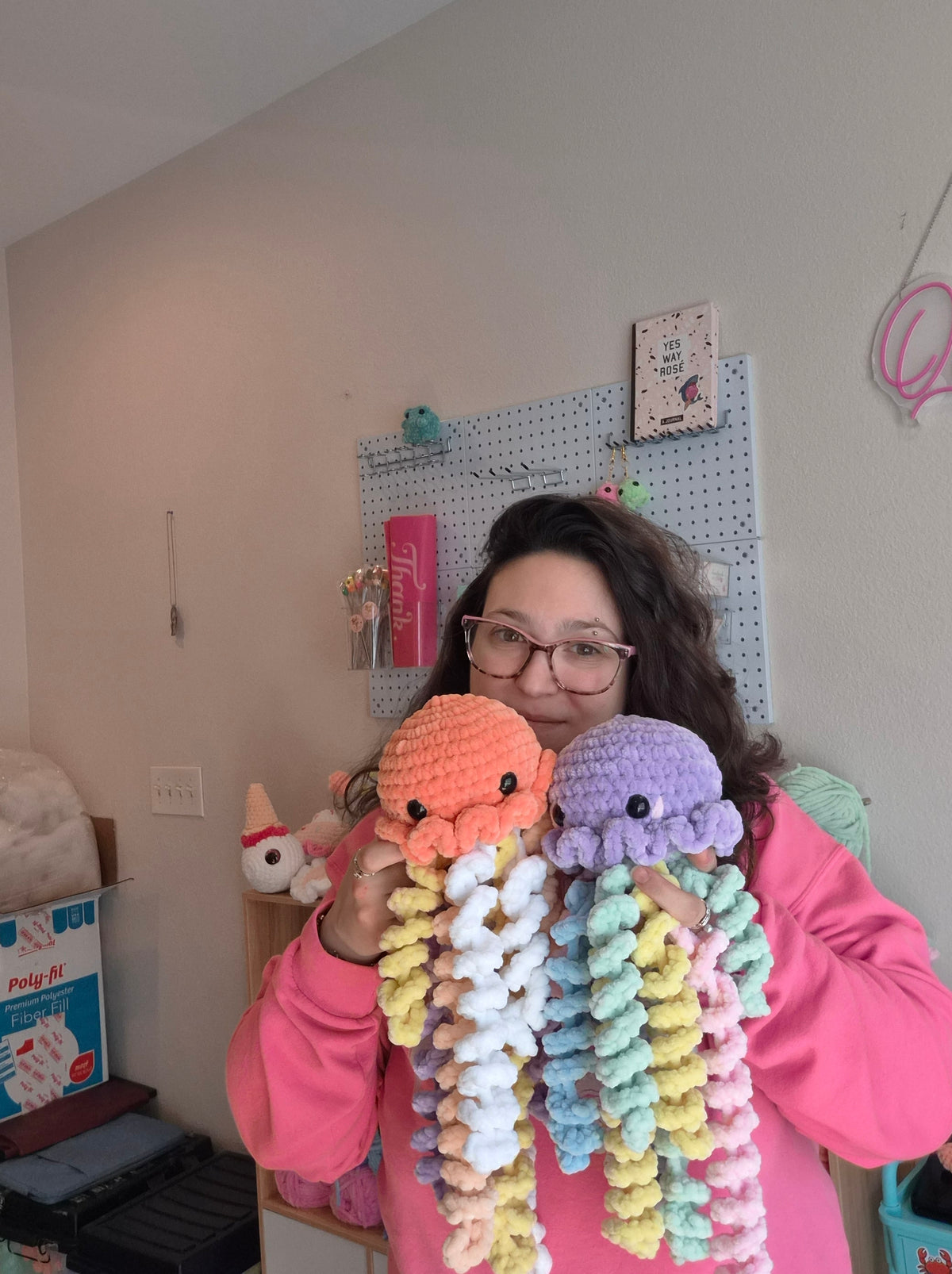 Jellyfish Crochet Plush