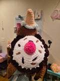 Ice Cream Sundae Turtle Plushie