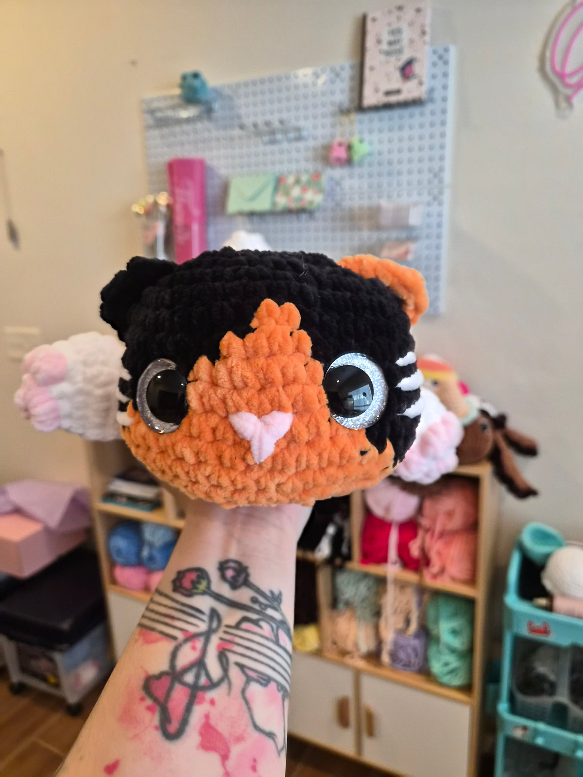Crochet Kitten Plushie
