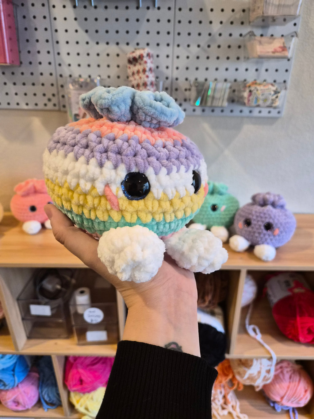 Crochet Dumpling Plushie
