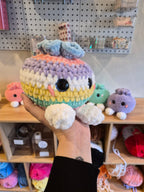 Crochet Dumpling Plushie