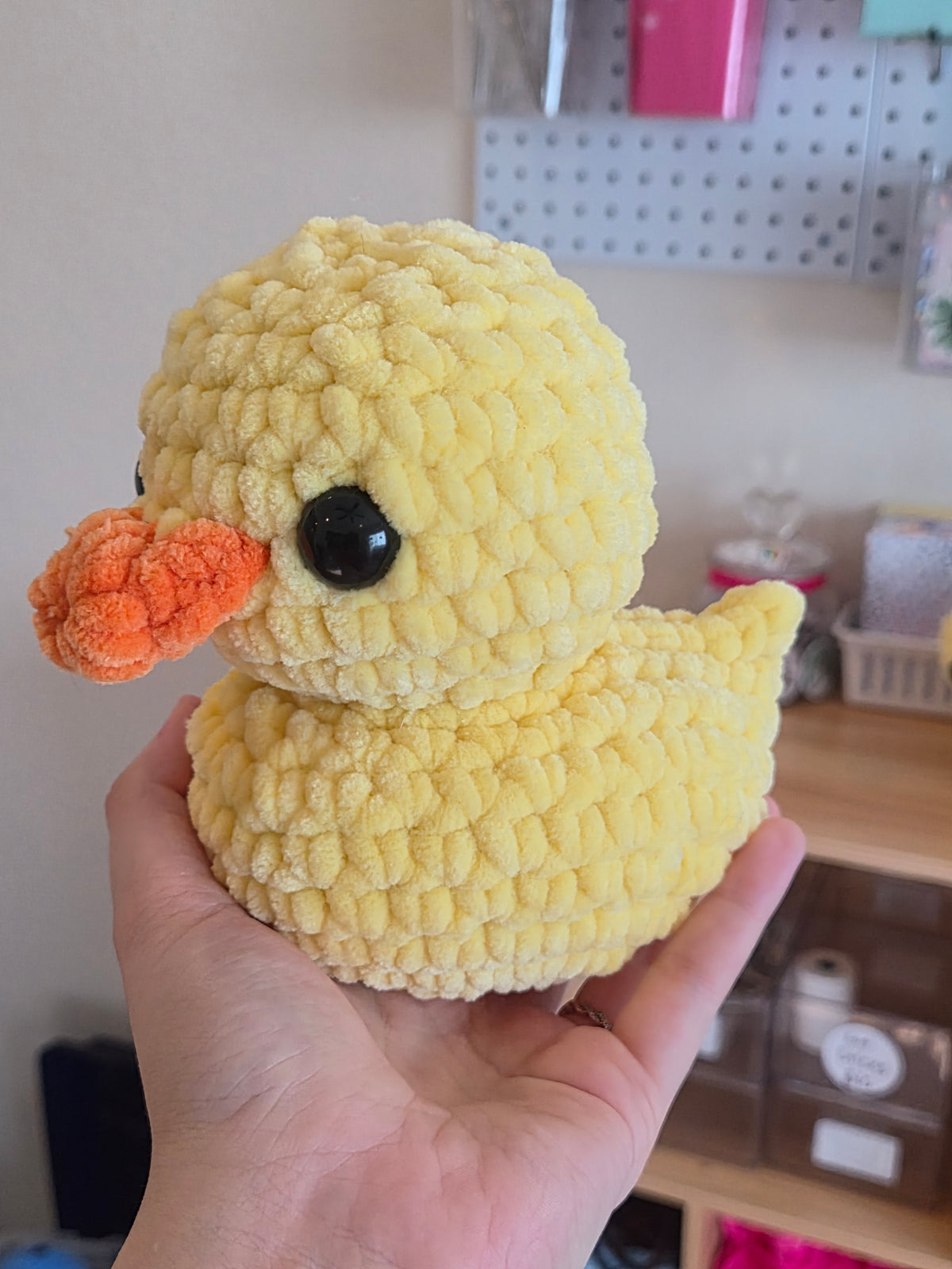 Rubber Duck Crochet Plush