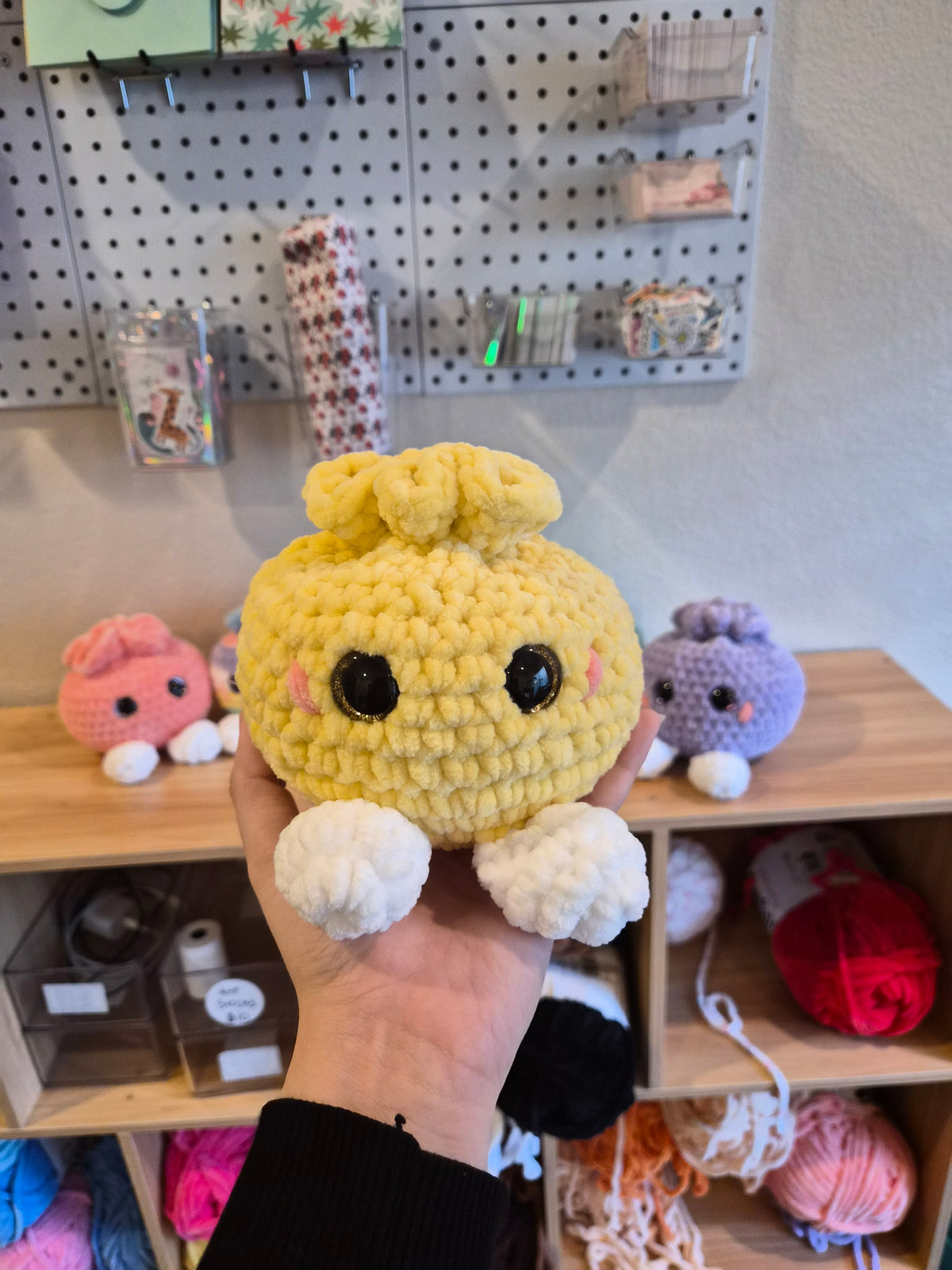 Crochet Dumpling Plushie