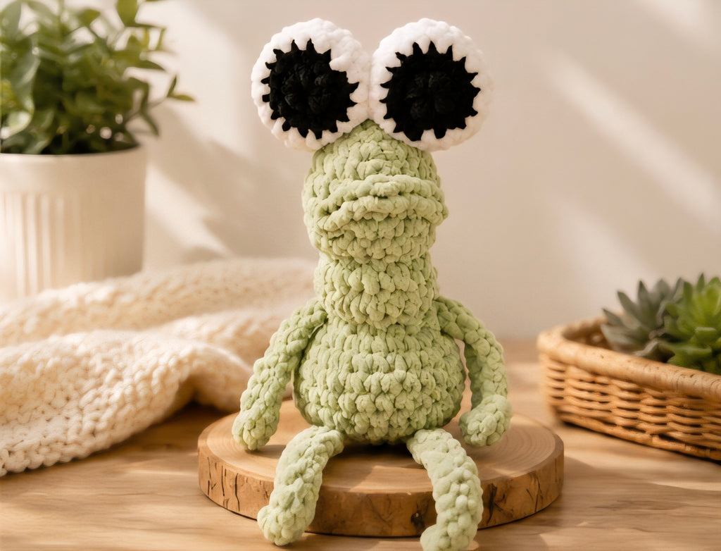 Marcus The Worm Crochet Plush