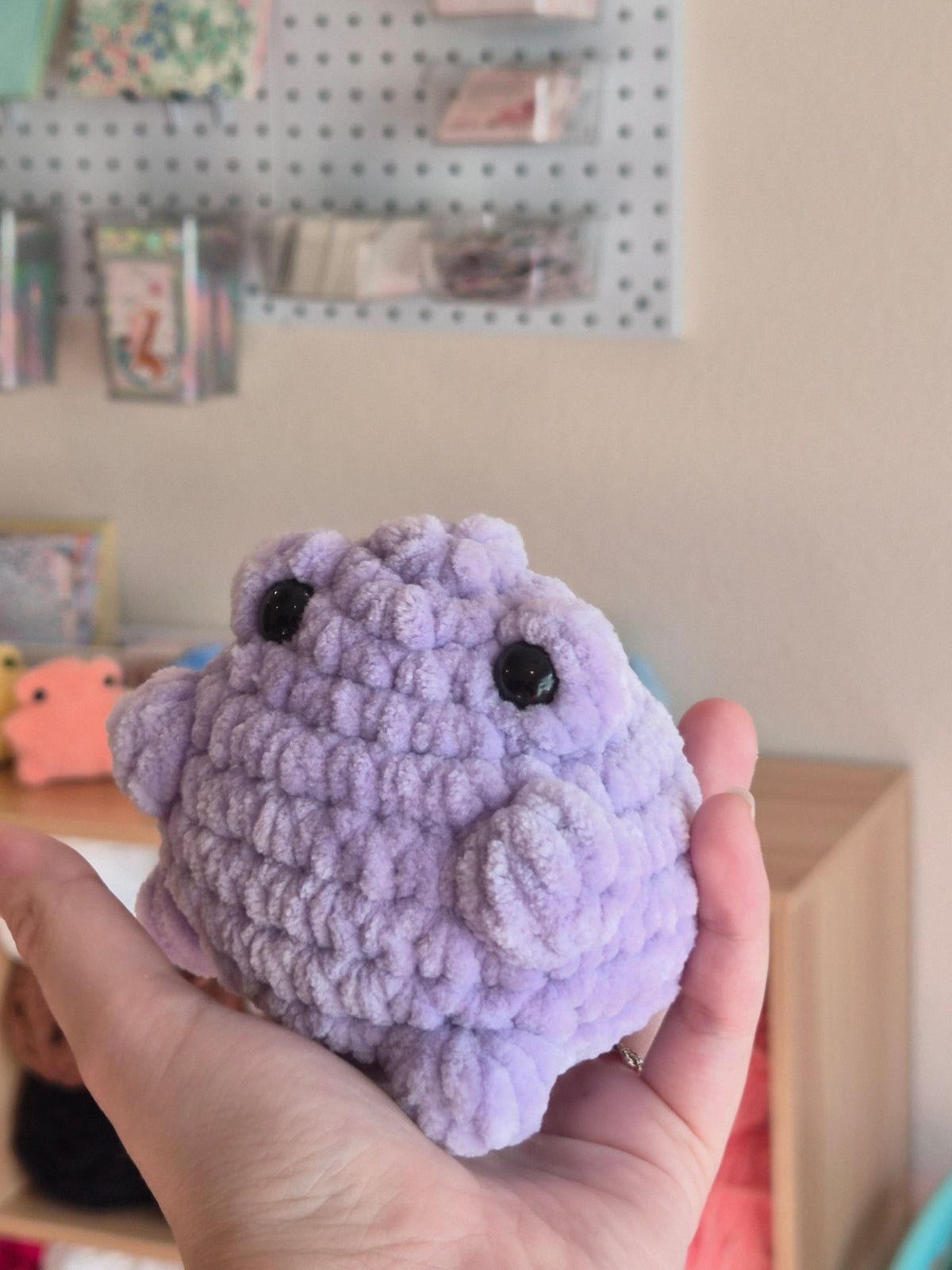 Frog Crochet Plush