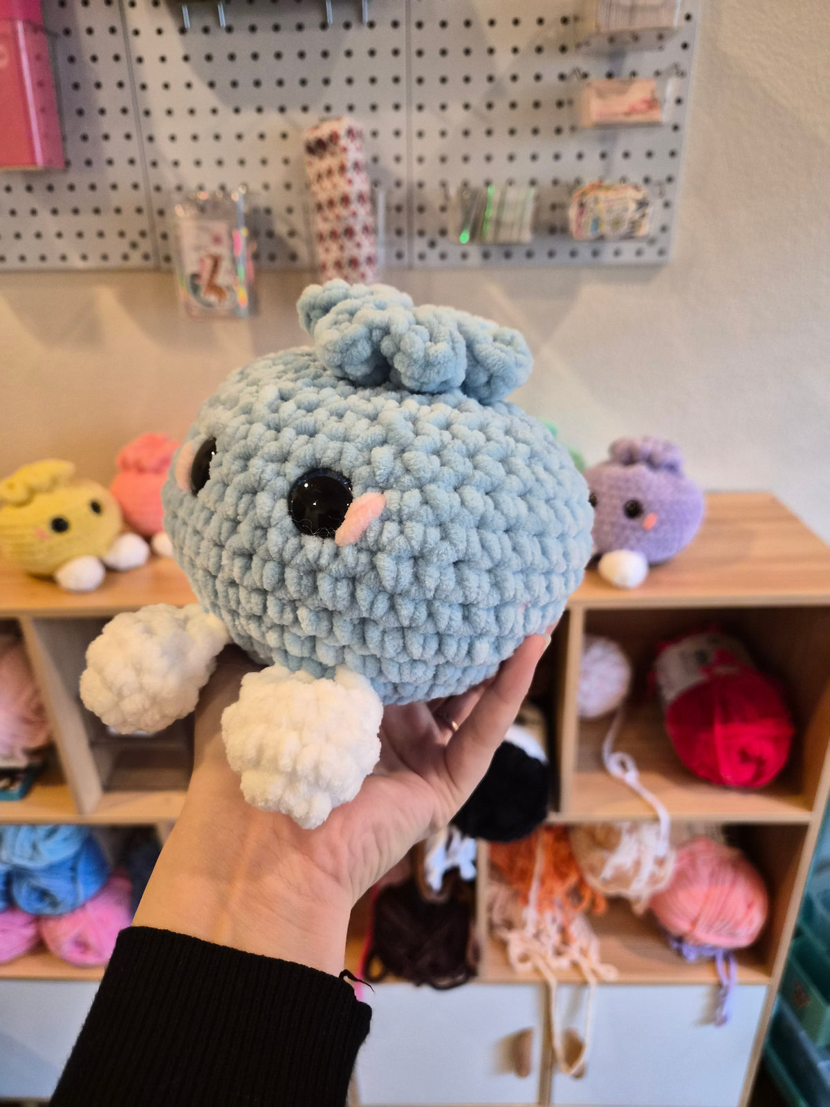 Crochet Dumpling Plushie