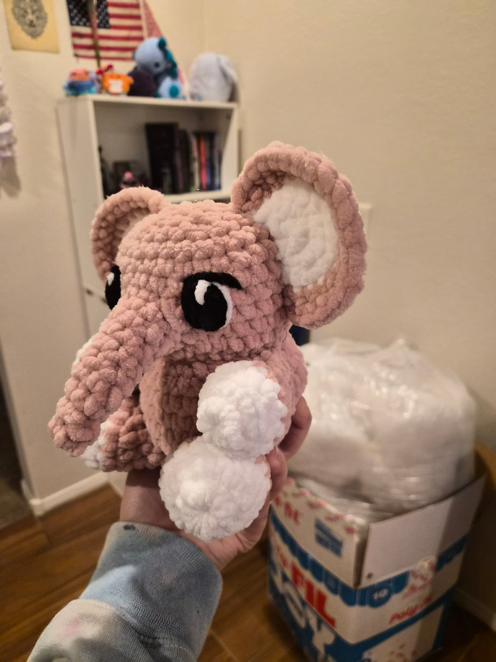Elephant Crochet Plush