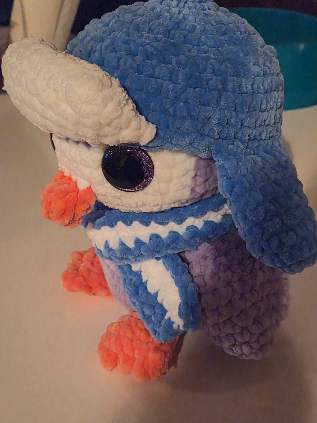 Custom Penguin Crochet Plush