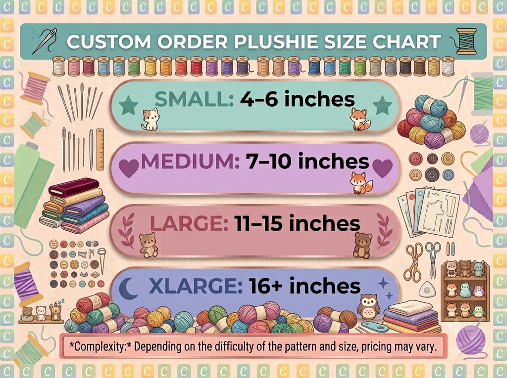 Custom Crochet Plush from Pattern