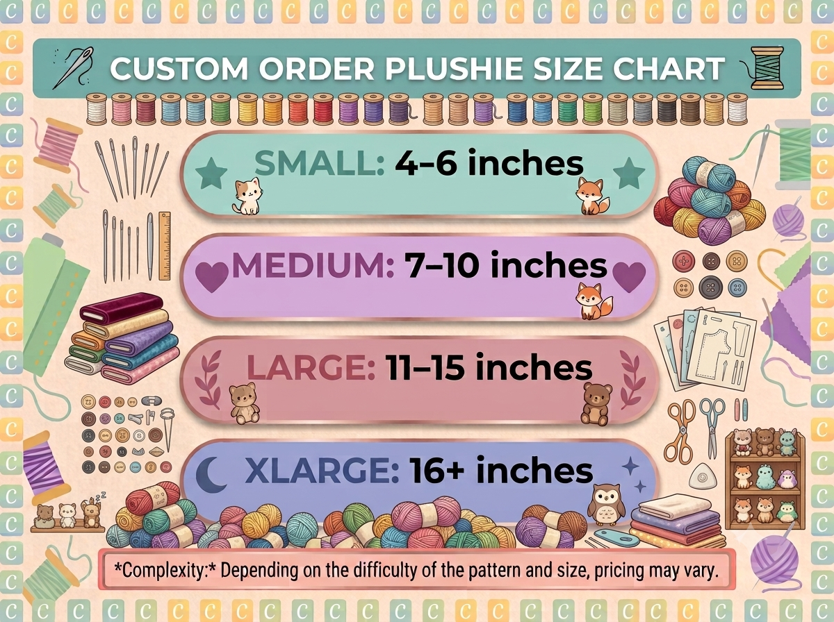 Custom Crochet Plush from Pattern