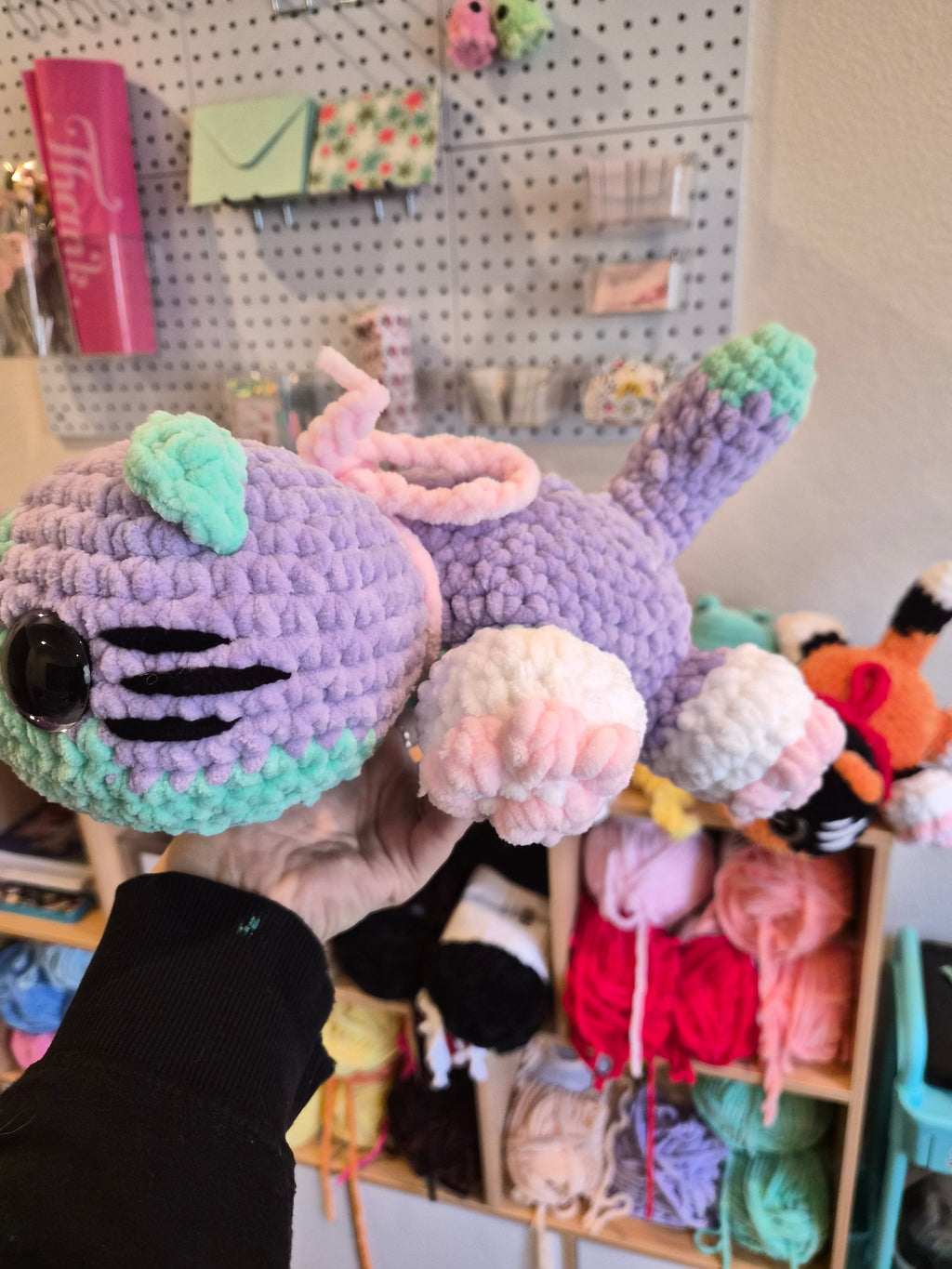 Crochet Kitten Plushie