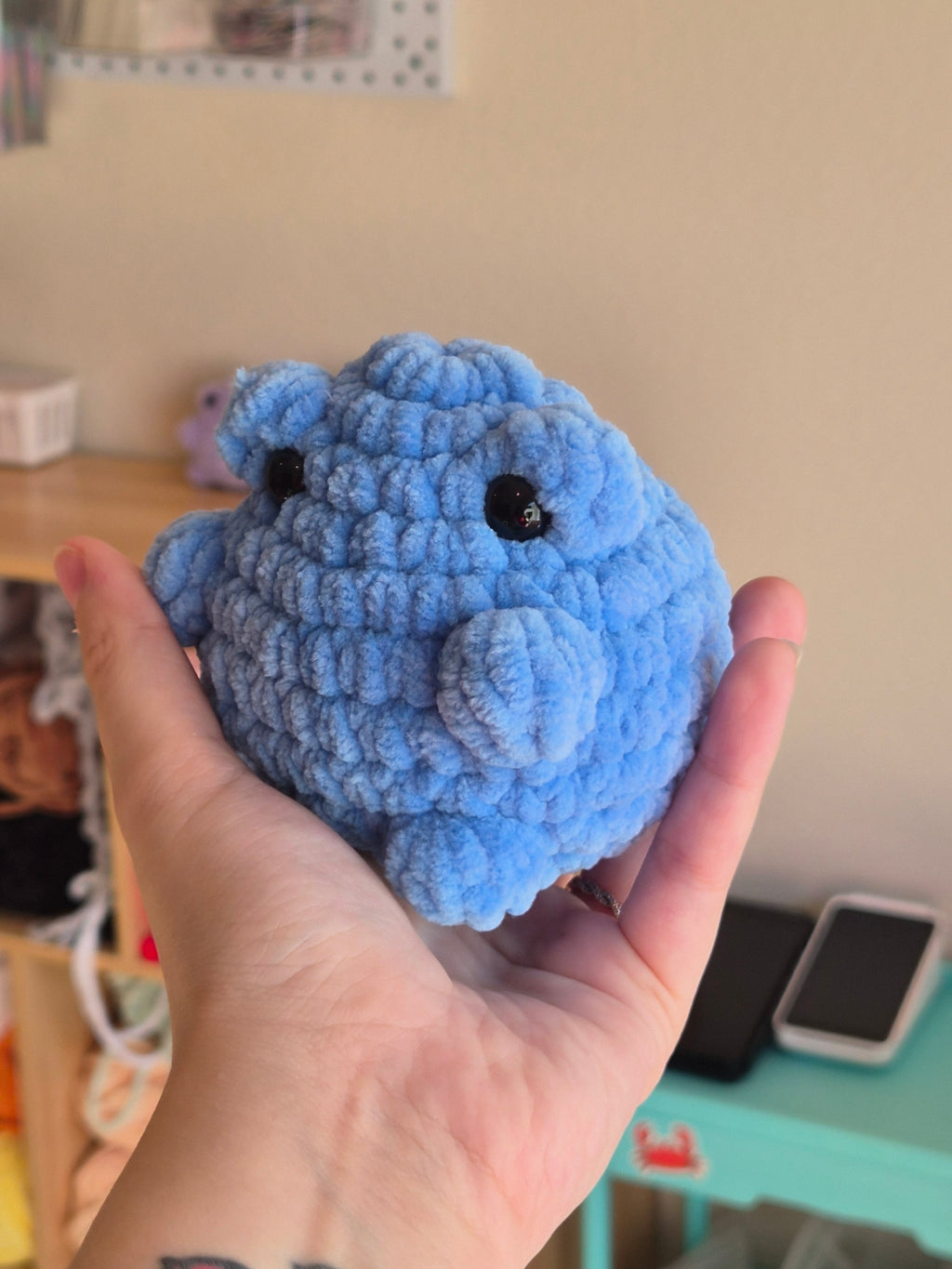 Frog Crochet Plush