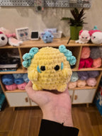 Crochet Axolotl Desk Pet Plush