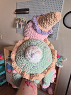 Crochet Ice Cream Sundae Turtle Plushie
