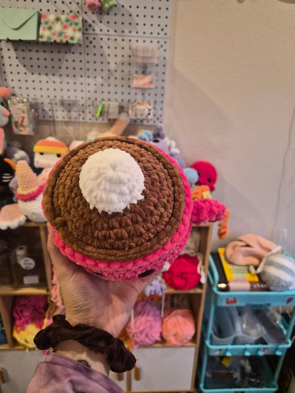 Crochet Hot Chocolate Plushie