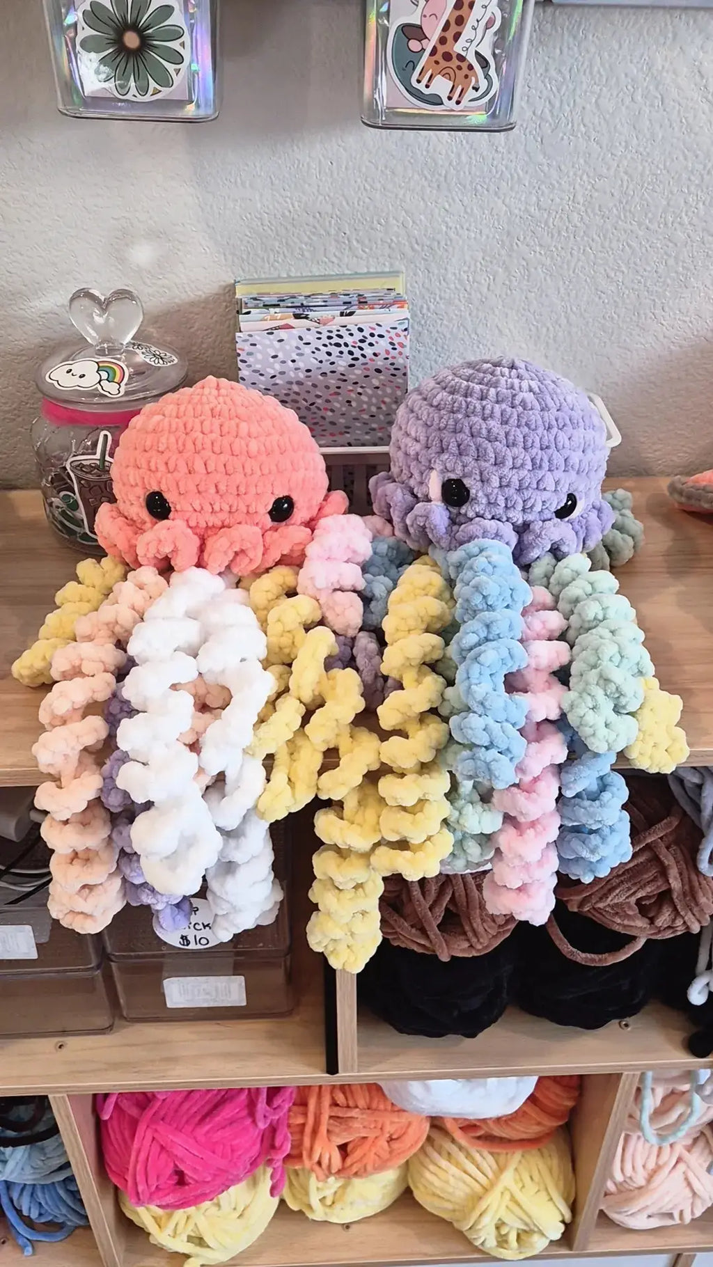 Jellyfish Crochet Plush