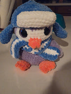 Custom Penguin Crochet Plush