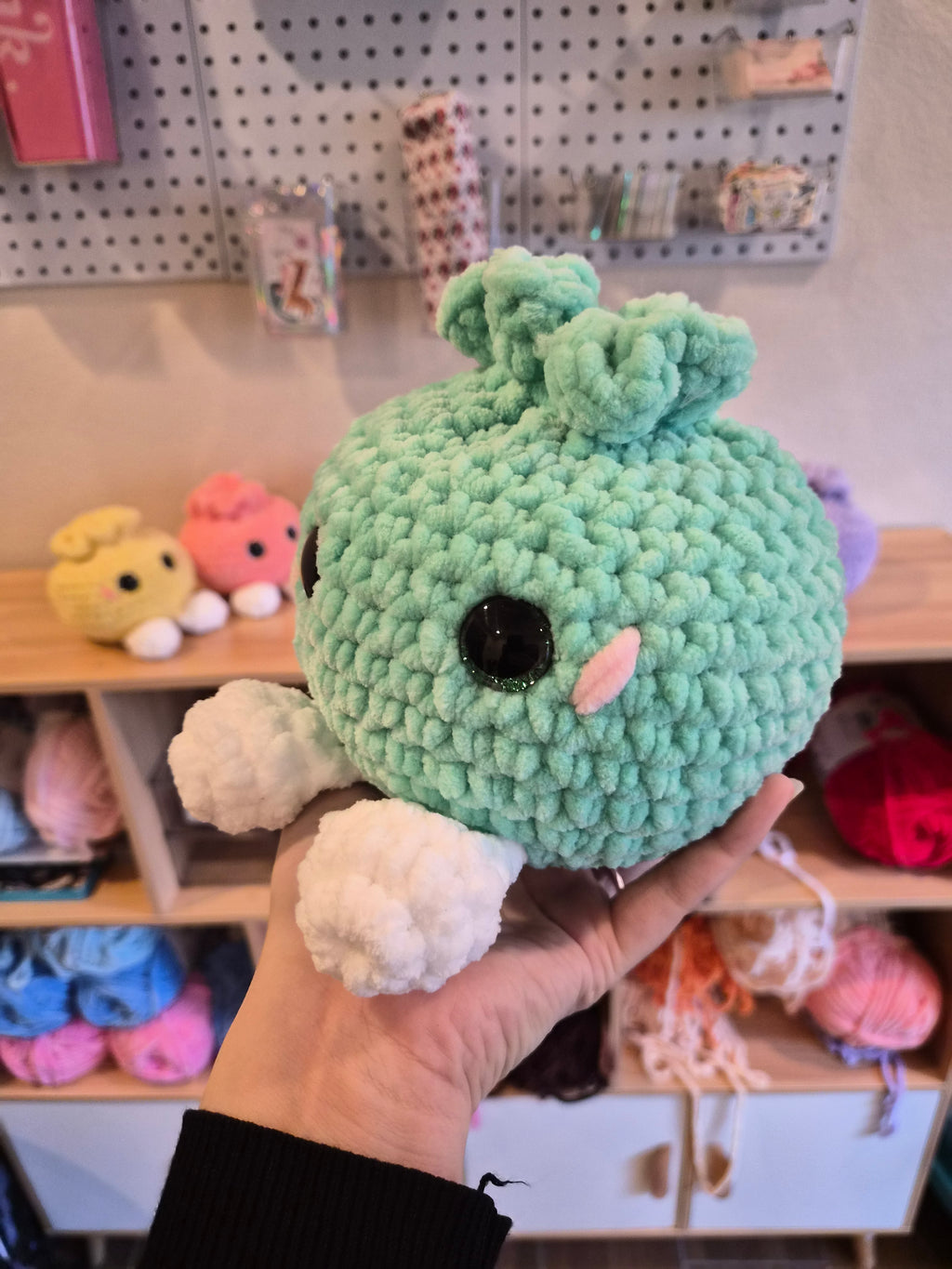 Crochet Dumpling Plushie