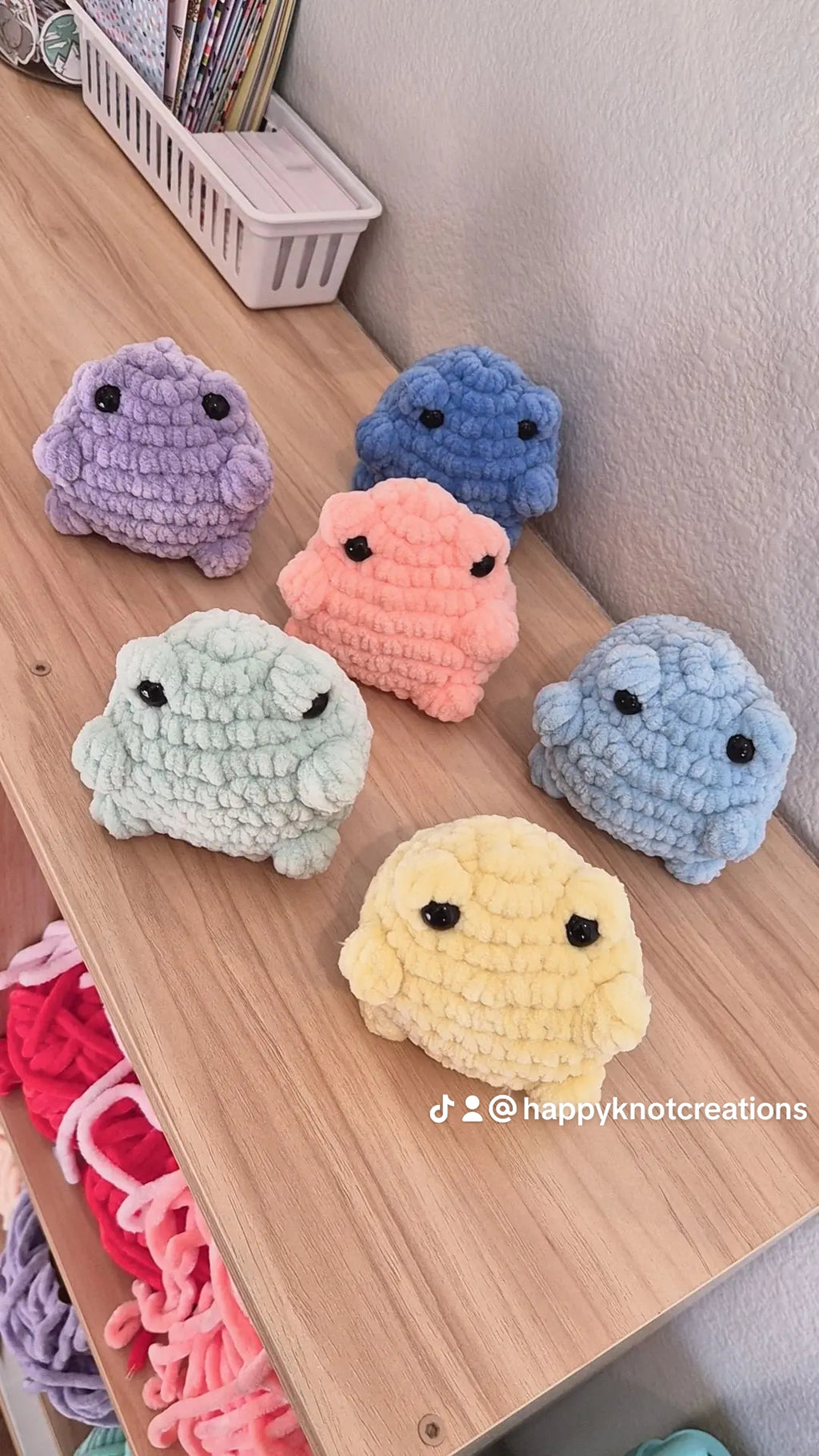 Frog Crochet Plush