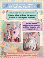 Custom Crochet Plush from Pattern