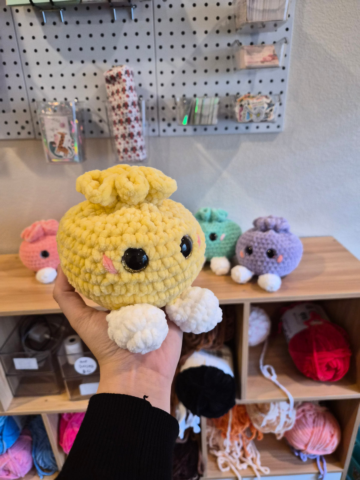 Crochet Dumpling Plushie