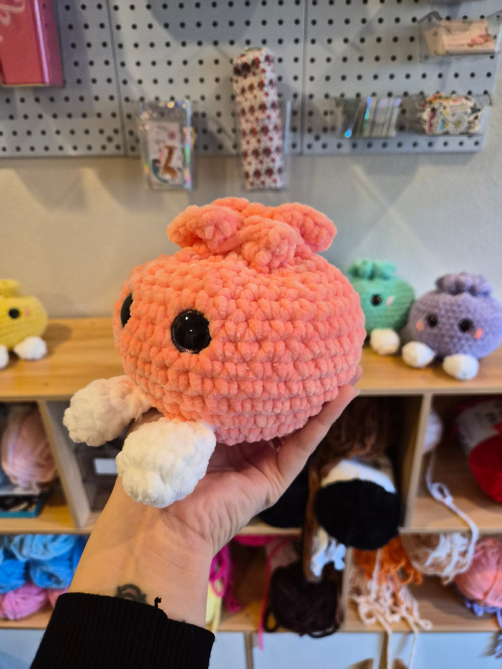 Crochet Dumpling Plushie