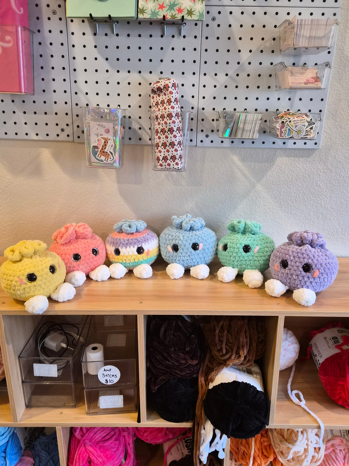 Crochet Dumpling Plushie