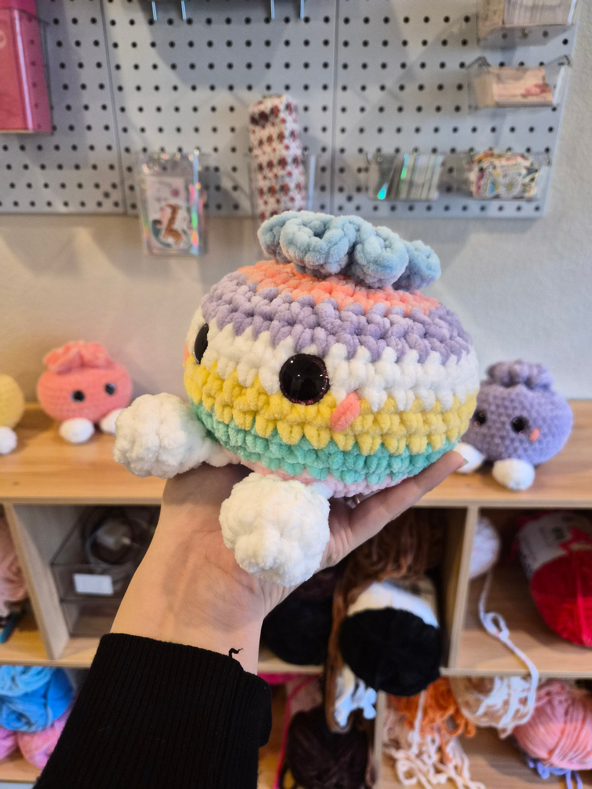 Crochet Dumpling Plushie