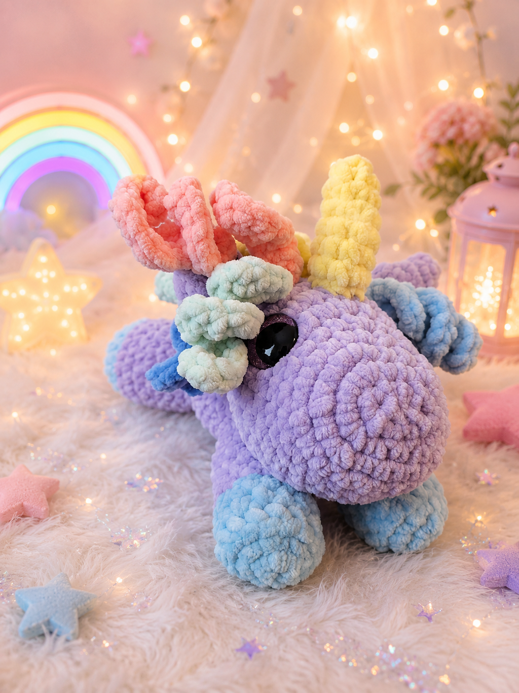 Crochet Unicorn Plushie