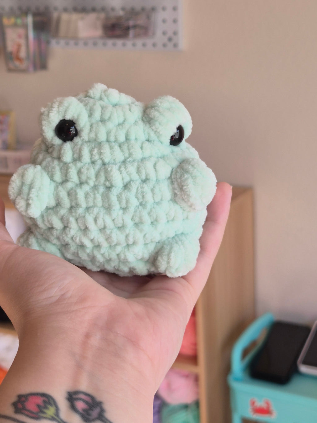 Frog Crochet Plush
