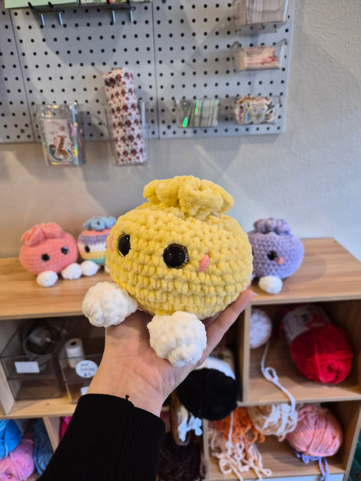 Crochet Dumpling Plushie
