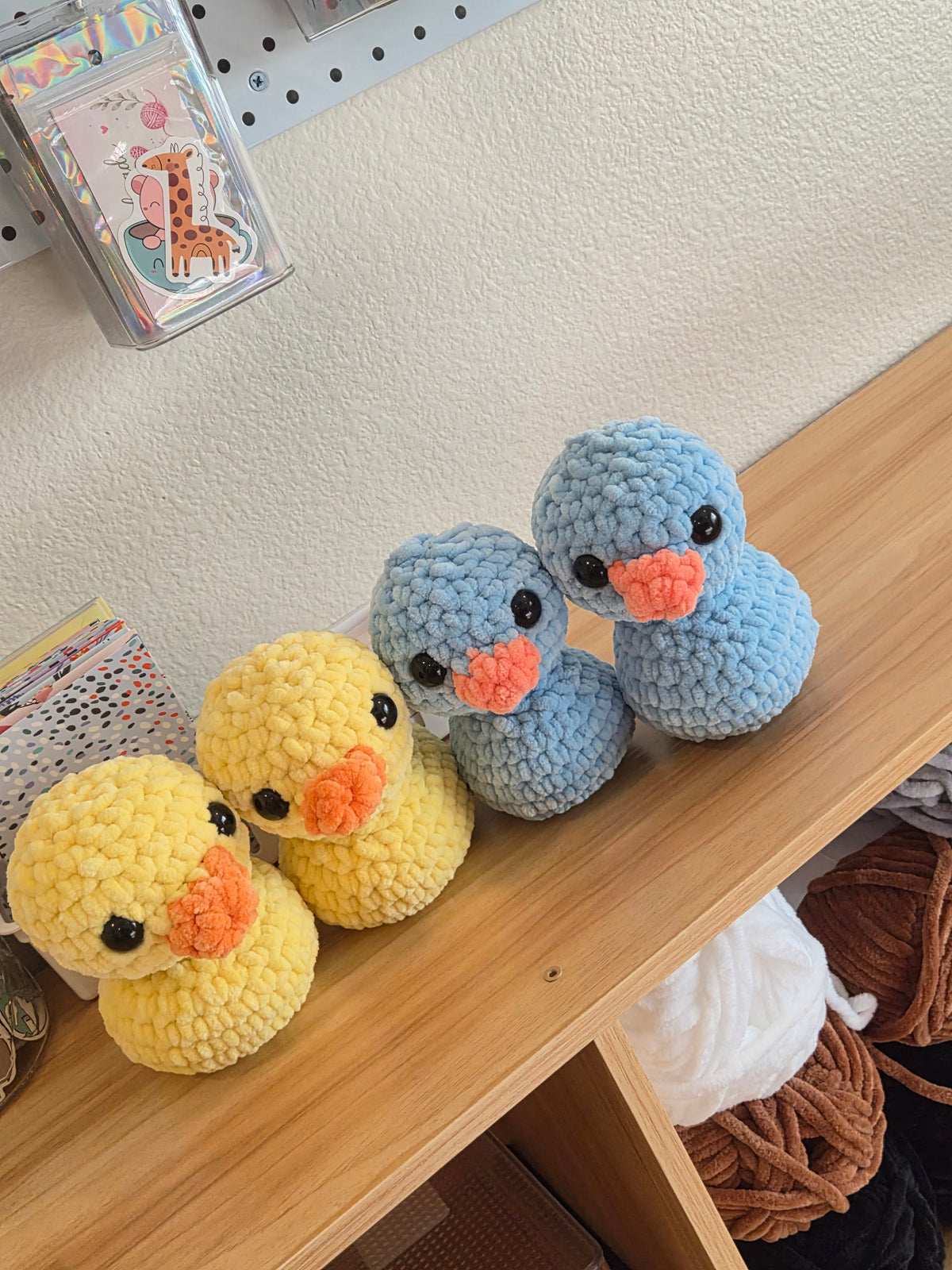 Rubber Duck Crochet Plush