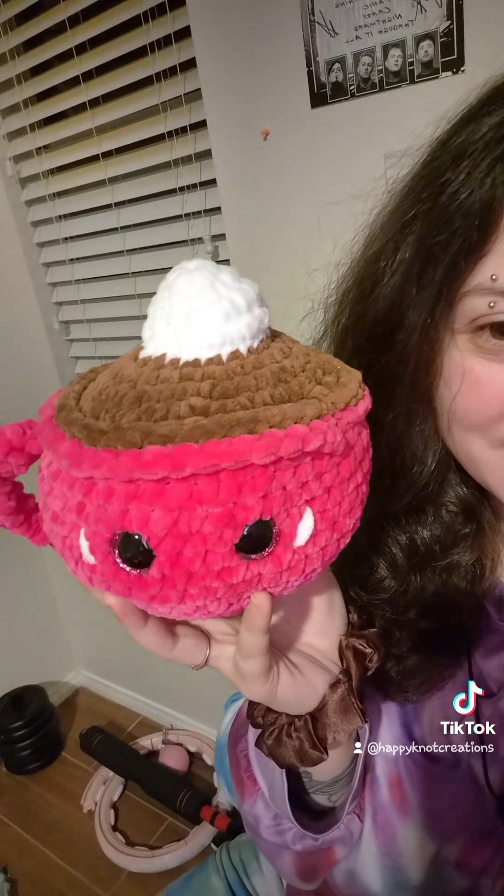 Crochet Hot Chocolate Plushie