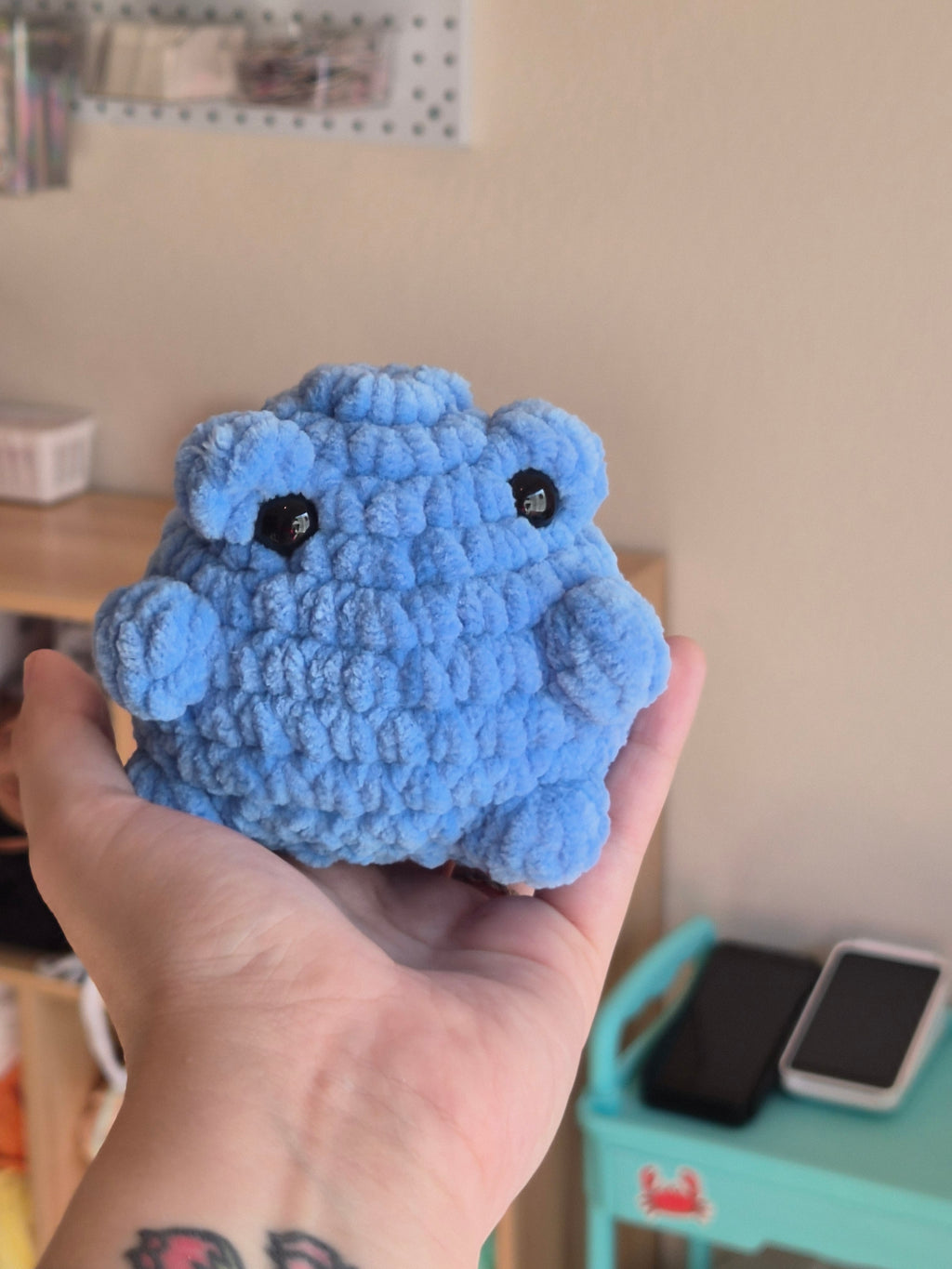 Frog Crochet Plush