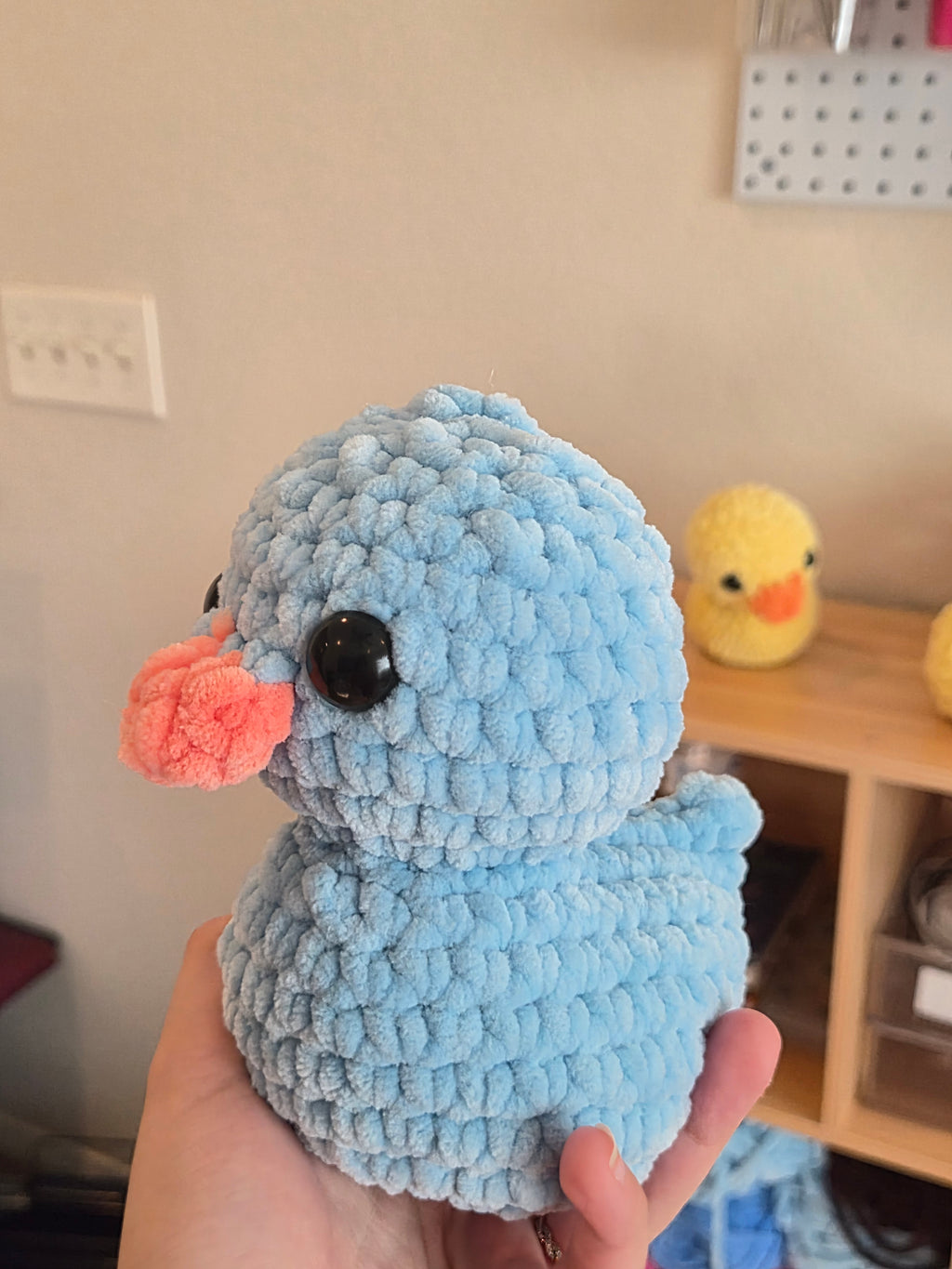 Rubber Duck Crochet Plush