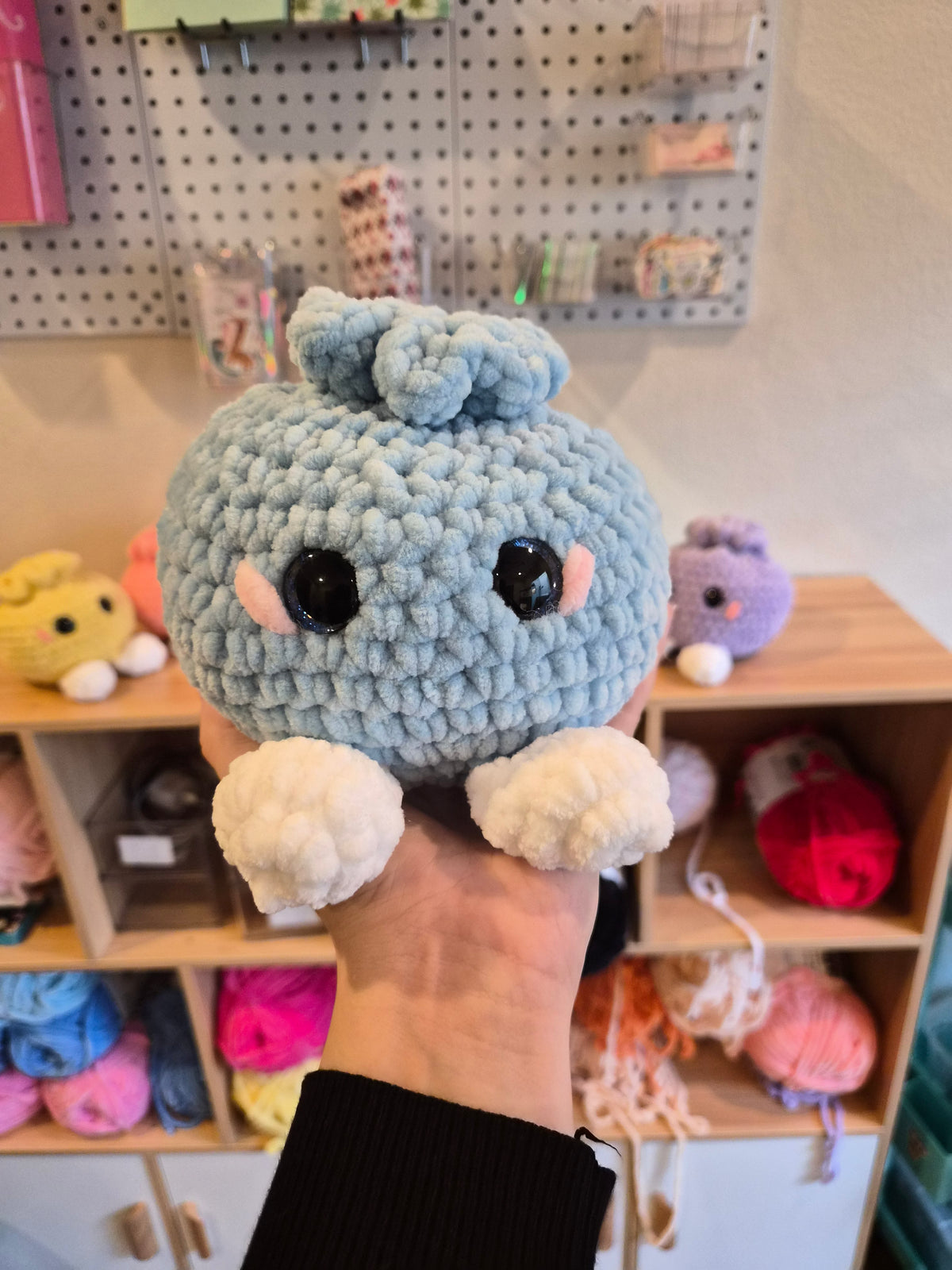 Crochet Dumpling Plushie