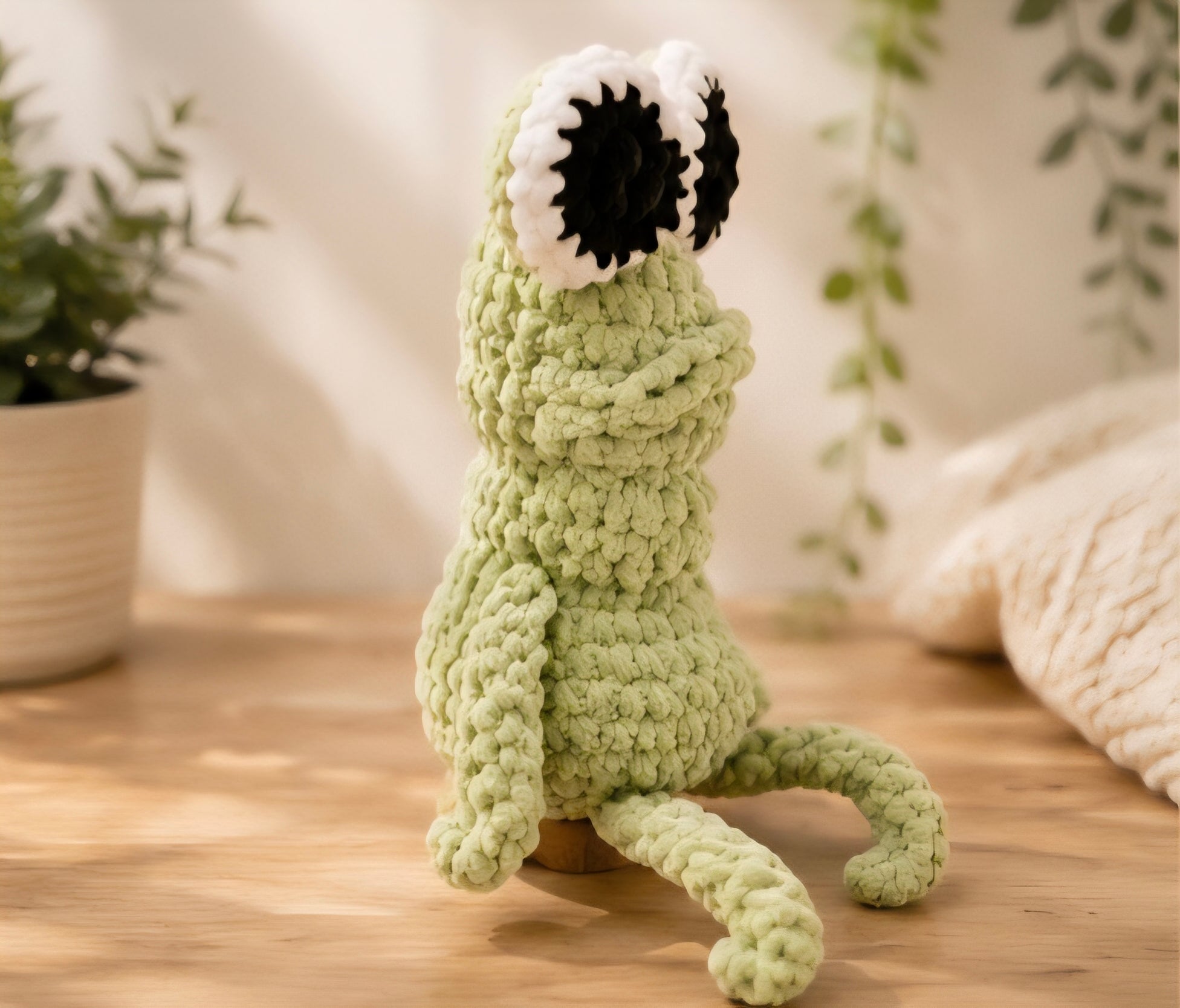 Marcus The Worm Crochet Plush