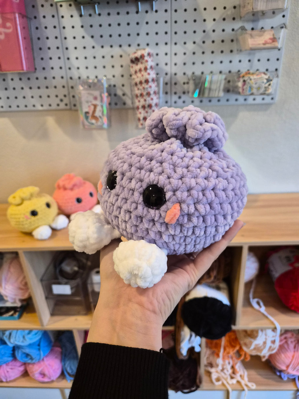 Crochet Dumpling Plushie
