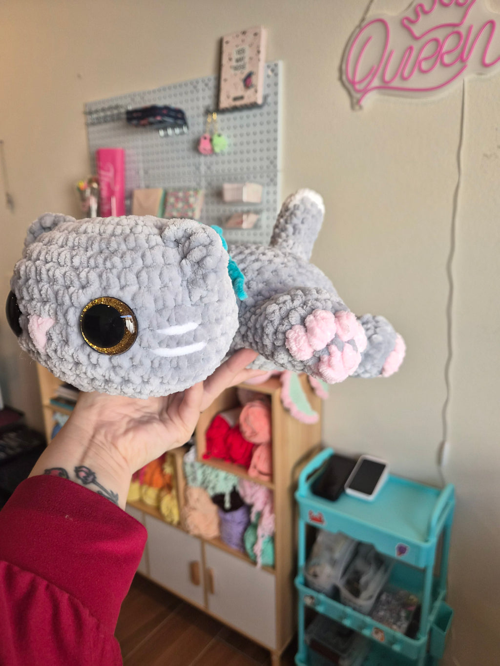Crochet Kitten Plushie