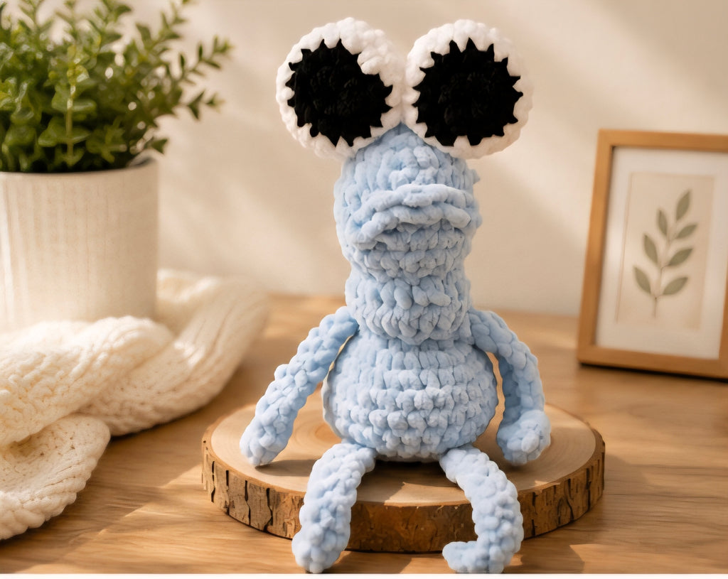 Marcus The Worm Crochet Plush