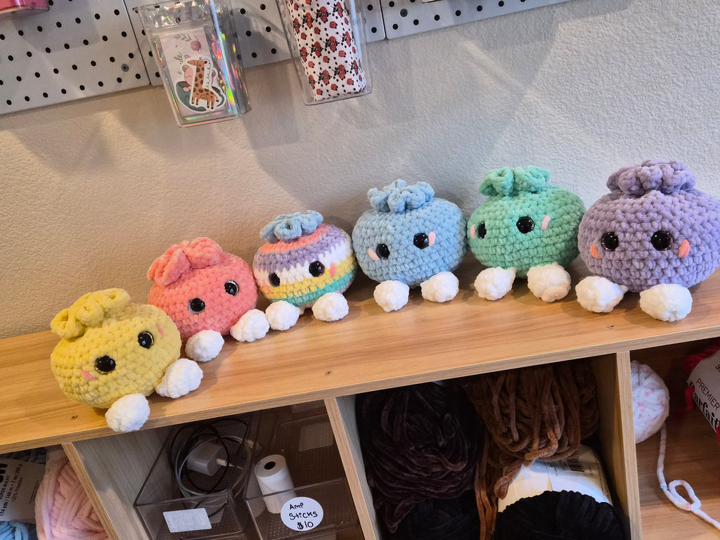Crochet Dumpling Plushie