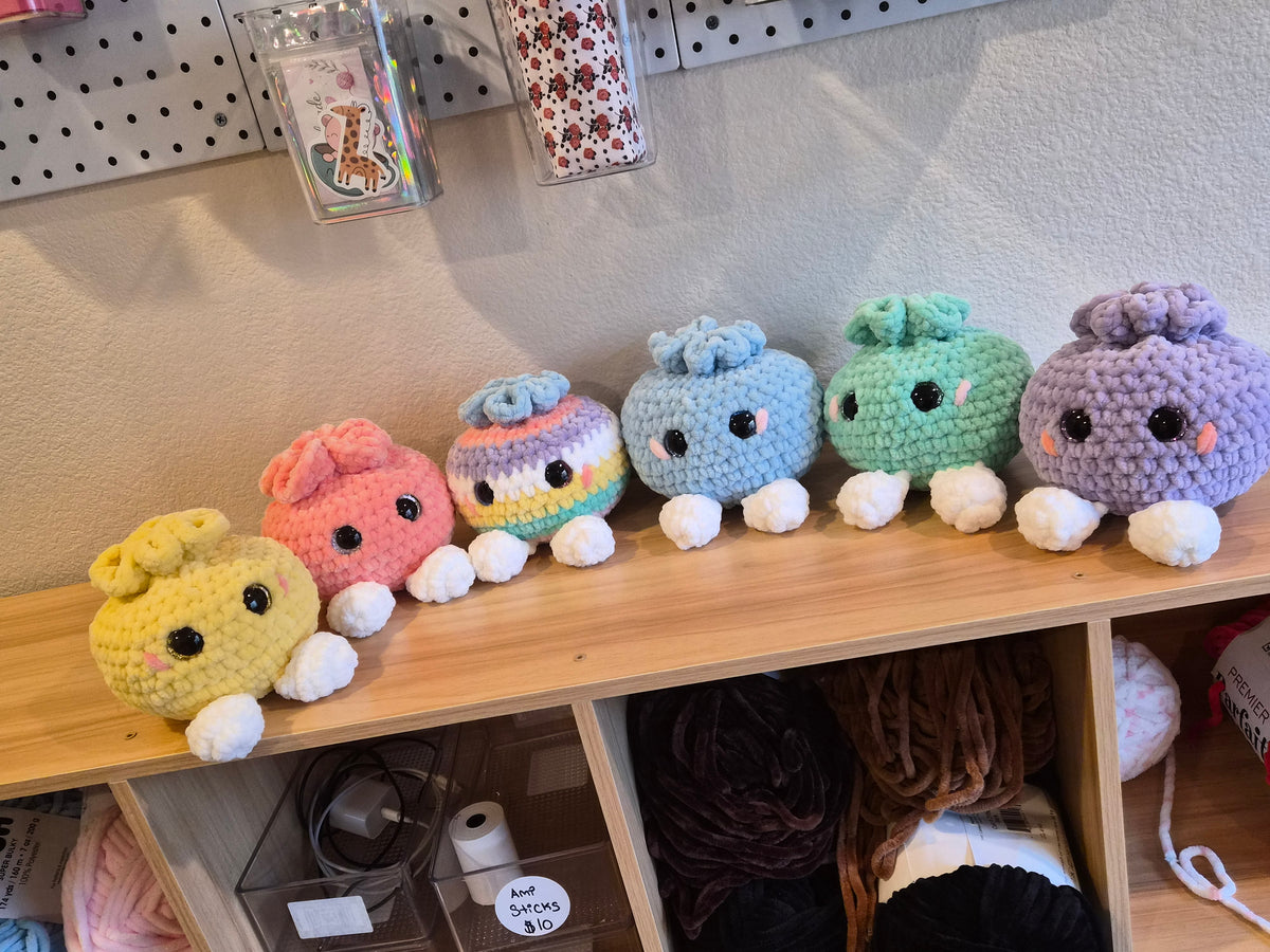 Crochet Dumpling Plushie