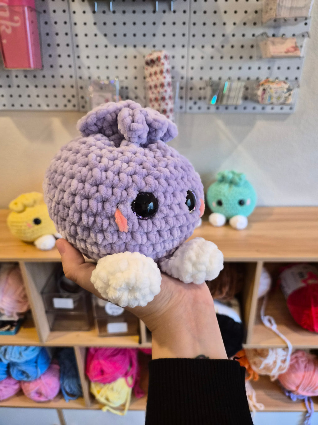 Crochet Dumpling Plushie