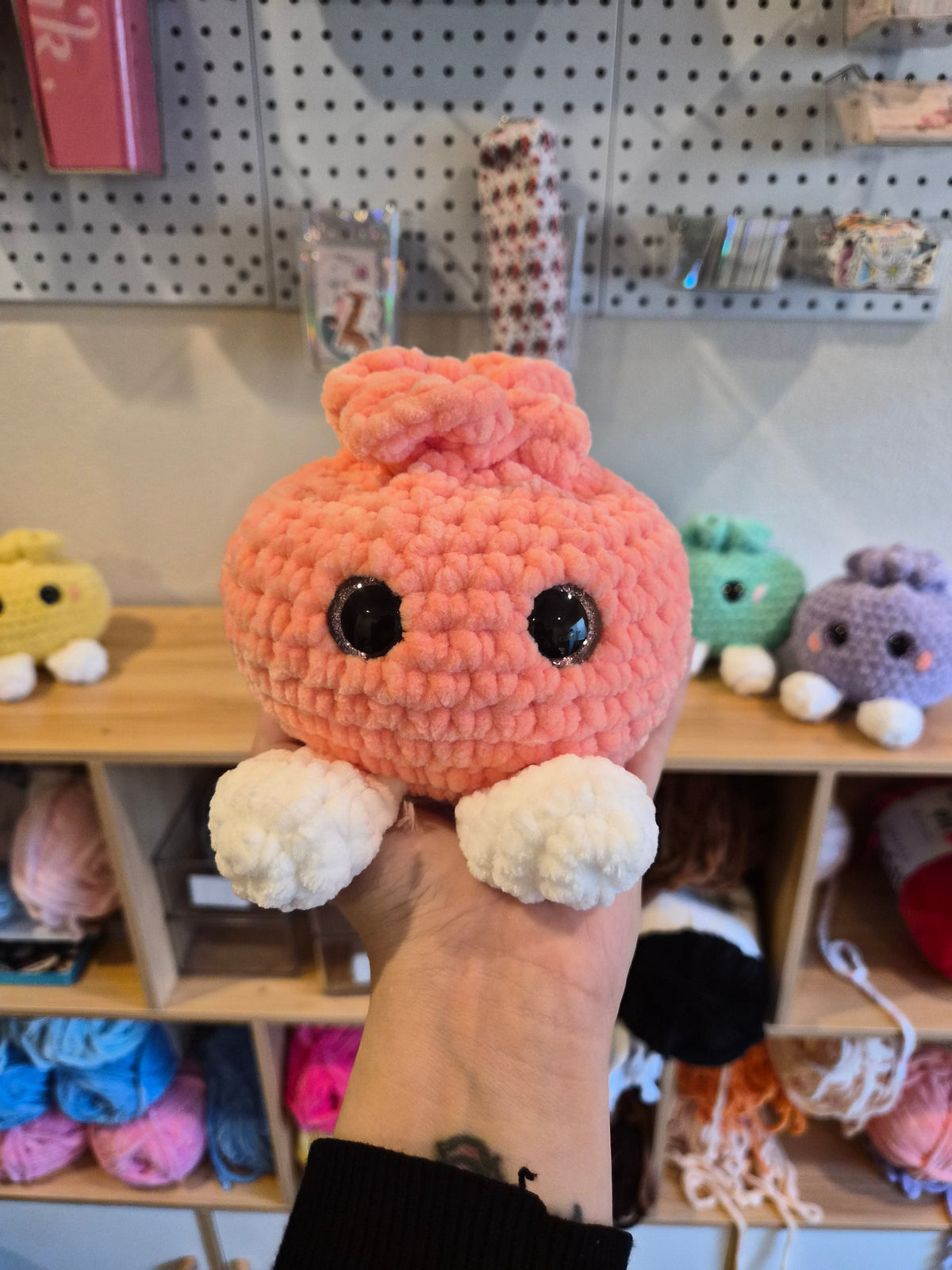 Crochet Dumpling Plushie